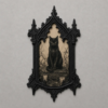 Baroque Style Photo Frame, Dark Home Decor