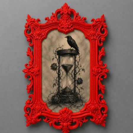 Baroque Style Photo Frame, Gothic Wall Art
