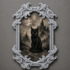 Baroque Style Photo Frame, Gothic Wall Art