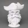 Pirate Skull Candle, Skull Home Decor