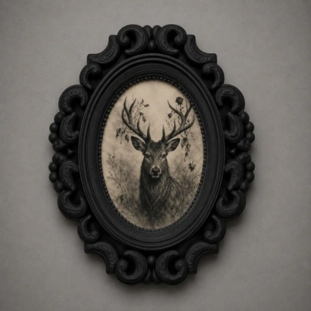 Victorian Style Photo Frame, Baroque Wall Art