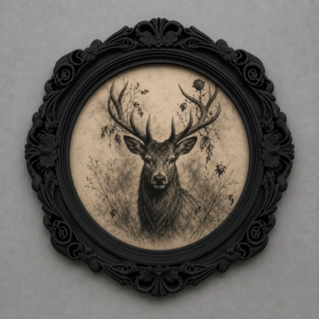 Victorian Style Photo Frame, Baroque Wall Art
