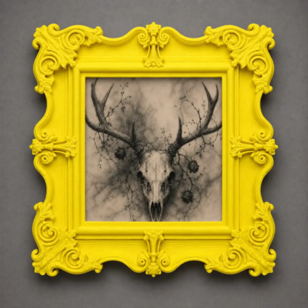 Victorian Style Photo Frame, Dark Home Decor