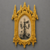 Victorian Style Photo Frame, Baroque Wall Art